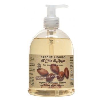 Sapun lichid vegetal hidratant si emolient La Dispensa cu ulei de argan, 500 ml Sapun lichid vegetal hidratant si emolient La Dispensa cu ulei de argan, 500 ml