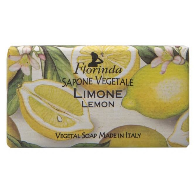 Sapun vegetal La Dispensa, Florinda cu lamaie, 100 g
