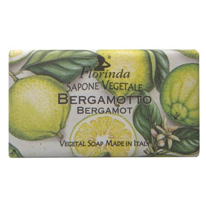 Sapun vegetal La Dispensa, Florinda cu flori de bergamota, 100 g