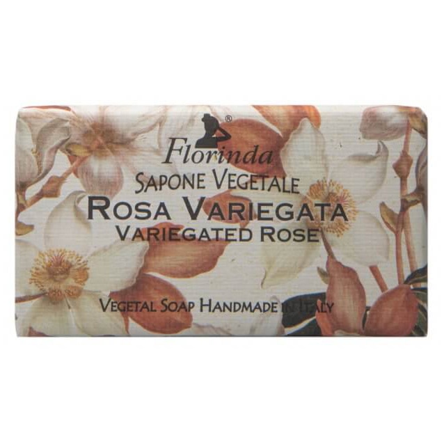 Sapun vegetal La Dispensa, Florinda cu trandafir pestrit, 100 g