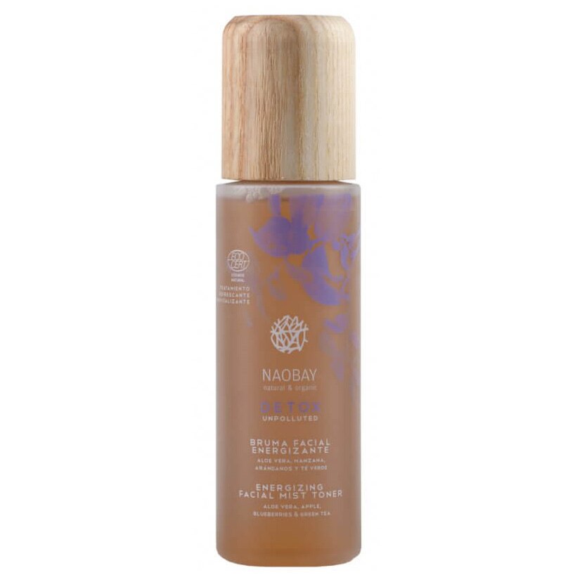 Lotiune tonica energizanta Naobay, Detox pentru toate tipurile de ten, 200 ml