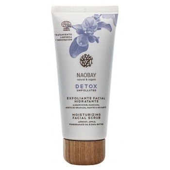 Scrub hidratant Detox, Naobay pentru toate tipurile de ten, 100 ml Scrub hidratant Detox, Naobay pentru toate tipurile de ten, 100 ml
