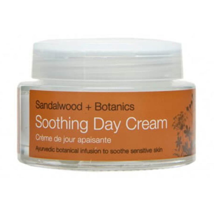Крем за лице Urban Veda, Soothing с екстракт от сандалово дърво за чувствителна кожа, 50 мл