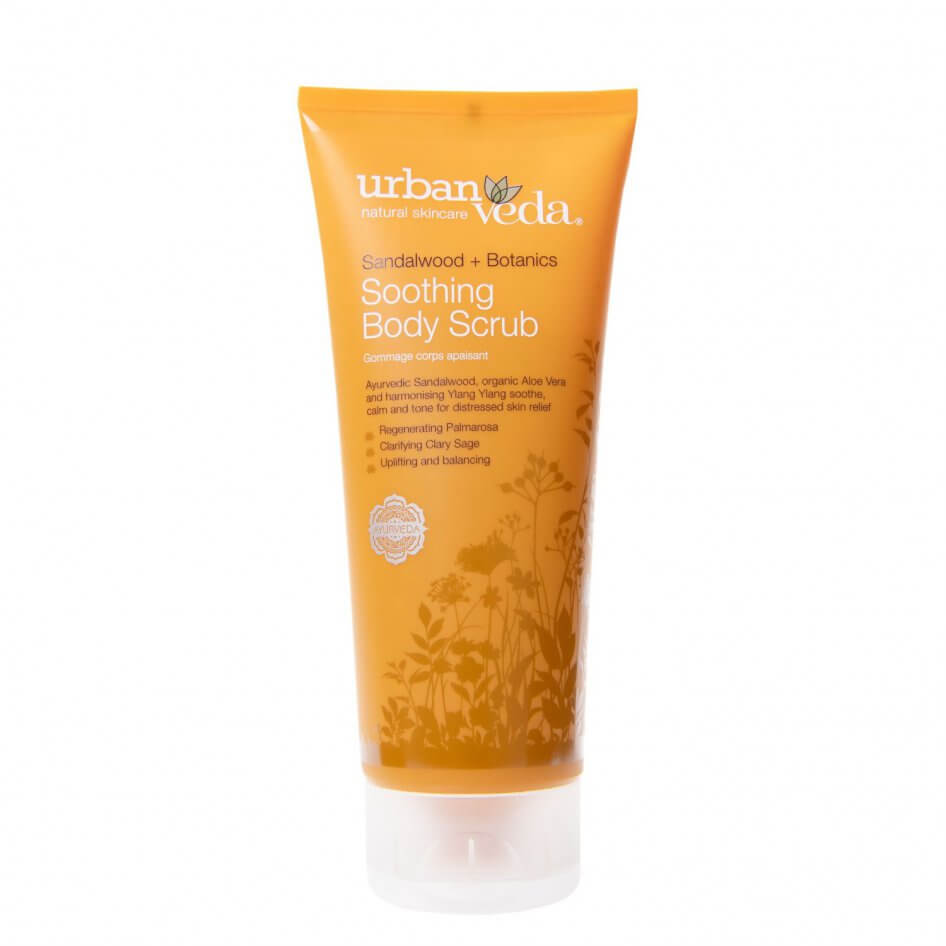 Exfoliant hidratant Urban Veda, Soothing cu extract de lemn de santal pentru piele sensibila, 200 ml