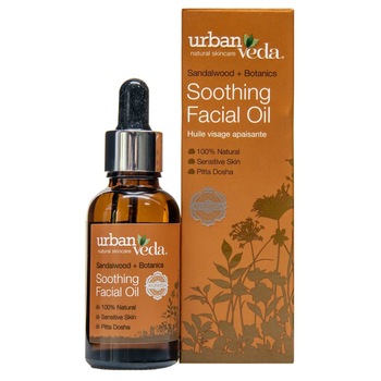 Ulei facial Urban Veda, Soothing cu extract de lemn de santal pentru ten sensibil, 30 ml Ulei facial Urban Veda, Soothing cu extract de lemn de santal pentru ten sensibil, 30 ml