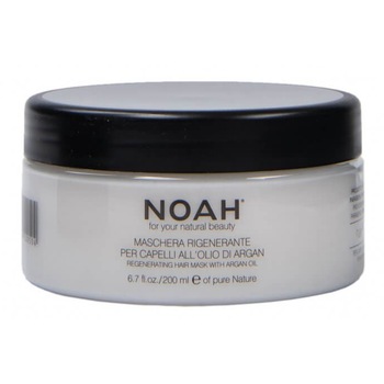 Masca regeneranta Noah, 2.3 cu ulei de argan pentru par foarte uscat, 200 ml Masca regeneranta Noah, 2.3 cu ulei de argan pentru par foarte uscat, 200 ml