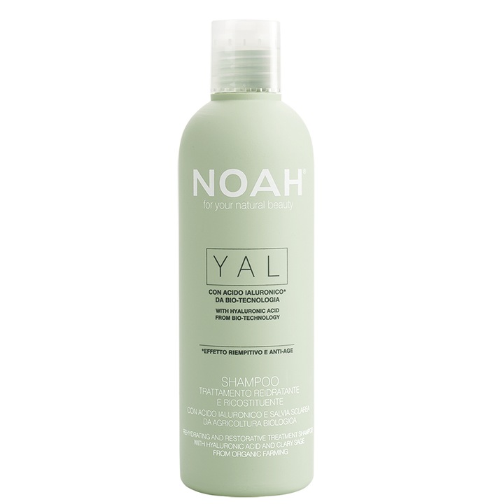 Шампоан Noah, Yal, Хидратиращ и регенериращ, С хиалуронова киселина, 250 мл