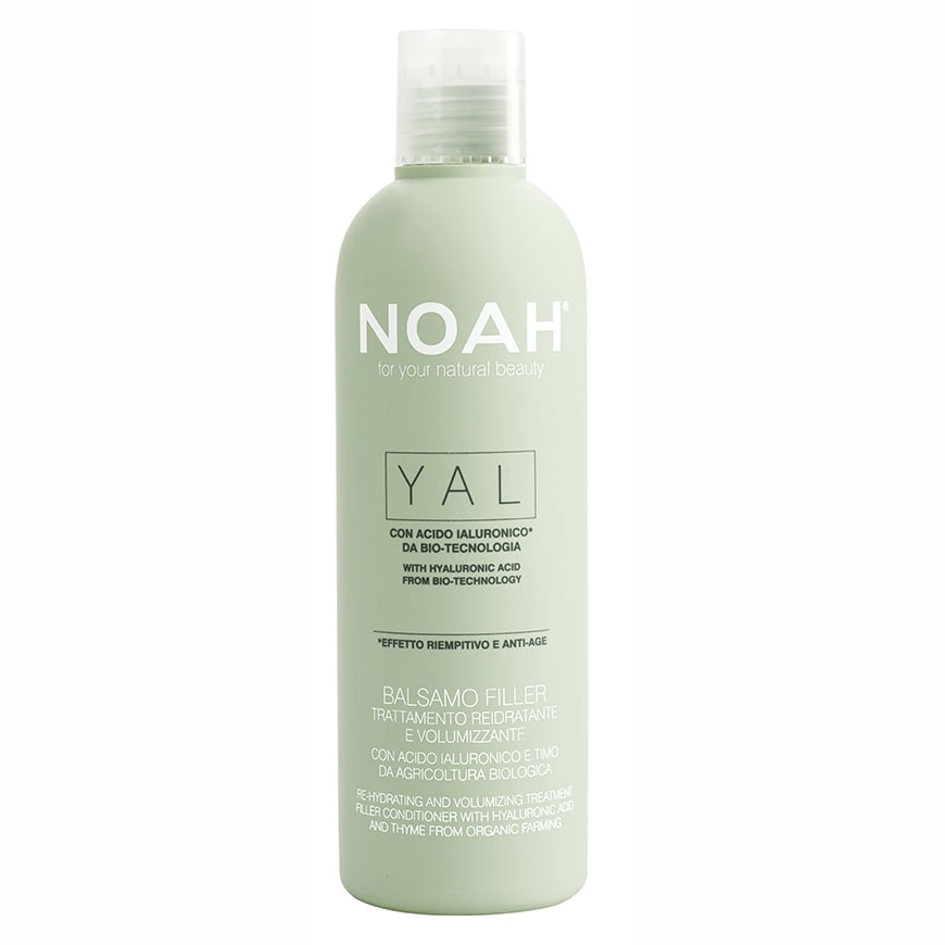 Balsam volumizant si hidratant Noah, Yal cu acid hialuronic, 250 ml