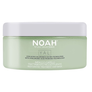 Masca regeneranta Noah, Yal cu acid hialuronic pentru par uscat, casant si tratat, 200 ml Masca regeneranta Noah, Yal cu acid hialuronic pentru par uscat, casant si tratat, 200 ml