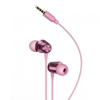 Casti Audio Baseus, Encok H13, Remote Control, Roz Casti Audio Baseus, Encok H13, Remote Control, Roz