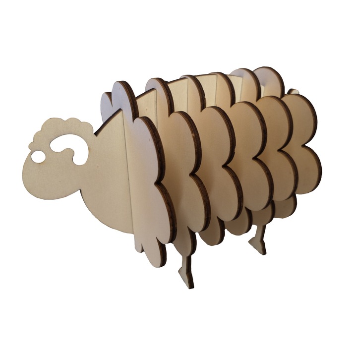 BestCase fa pohártartó, bárány alakú, 6 db-os készlet