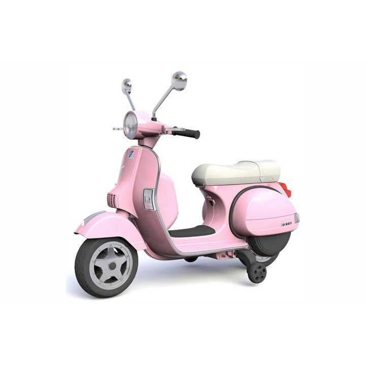 Scuter electric pentru copii Piaggio PX150 PREMIUM, culoare Roz