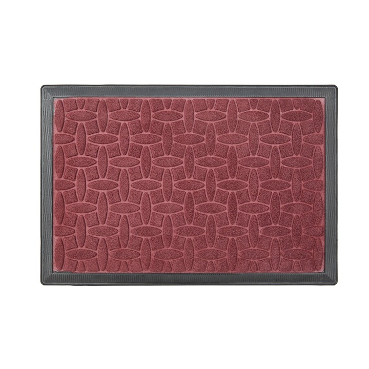 Pres mocheta, 60x40 cm, Comb, visiniu