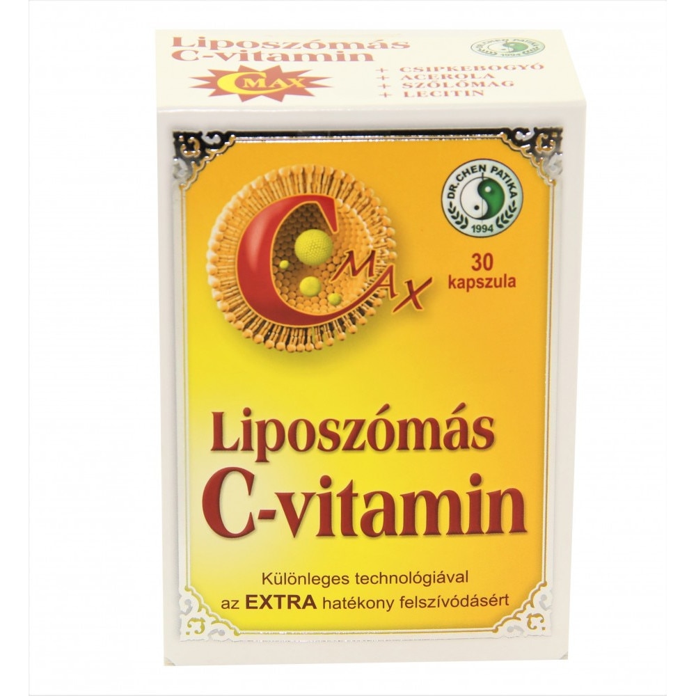 Tablete vitamina C, Dr. Chen, Liposomal, 30 capsule