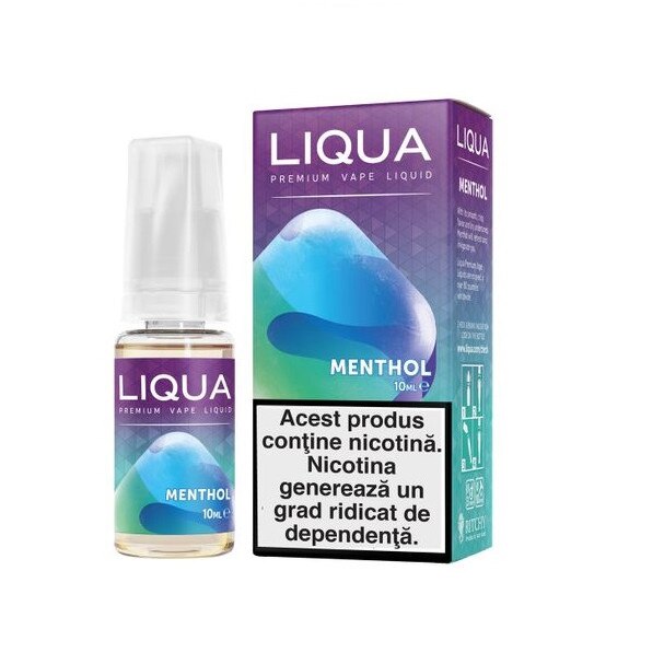 Lichid Tigara Electronica Liqua Elements - Menthol ,10ml ,6mg/ml