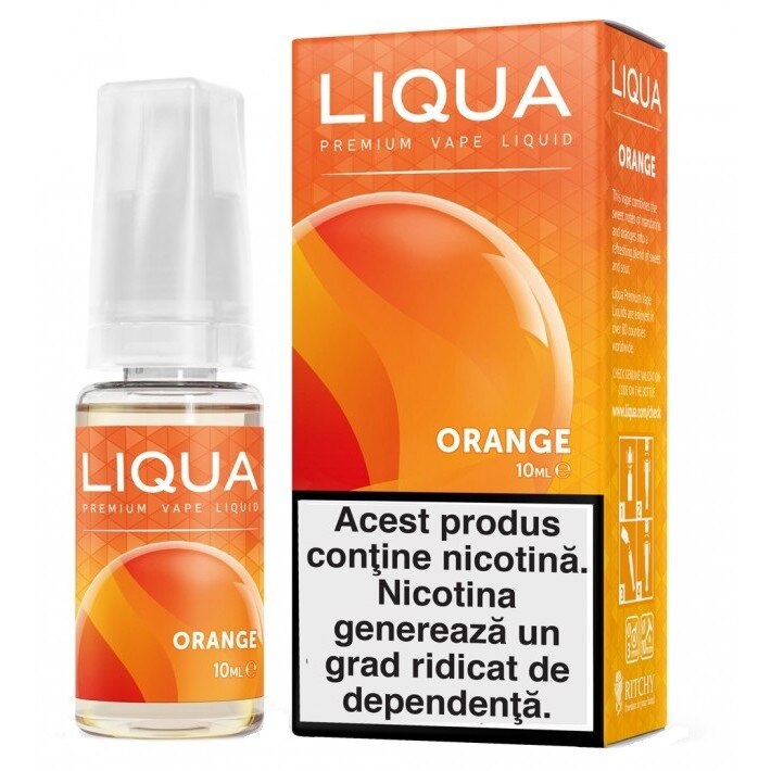 Lichid Tigara Electronica Liqua Elements - Orange ,10ml ,6mg/ml