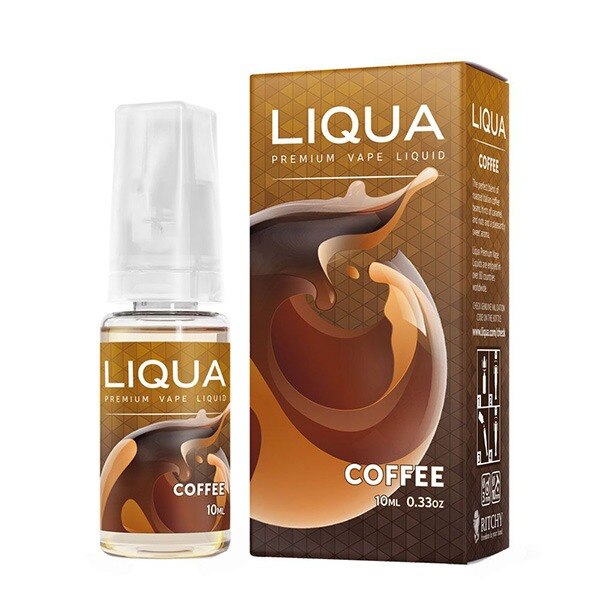 Lichid Tigara Electronica Liqua Elements - Coffee ,10ml ,0mg/ml