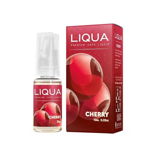 Lichid Tigara Electronica Liqua Elements - Cherry ,10ml ,0mg/ml