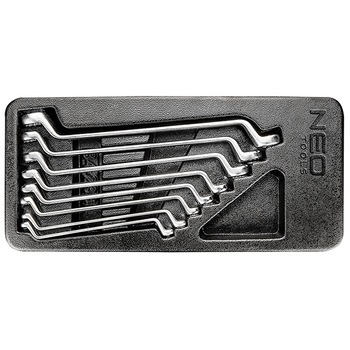Set chei inelare duble cotite, NEO TOOLS, 84-233, 8 piese Set chei inelare duble cotite, NEO TOOLS, 84-233, 8 piese