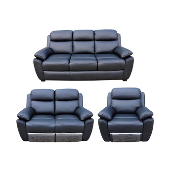 Set Piele Naturala, Mobila Domnel, Canapea 3 locuri extensibila, canapea 2 locuri cu 2 reclinere manuale si 1 fotoliu cu recliner manual, Md 2631 (B113) Set Piele Naturala, Mobila Domnel, Canapea 3 locuri extensibila, canapea 2 locuri cu 2 reclinere manuale si 1 fotoliu cu recliner manual, Md 2631 (B113)