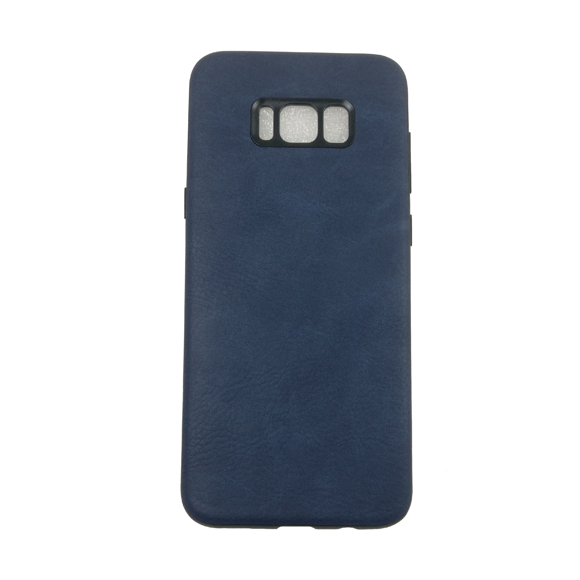 rural folder trigger Husa compatibila cu Samsung Galaxy S8, calitate superioara, imitatie piele,  Albastru - eMAG.ro