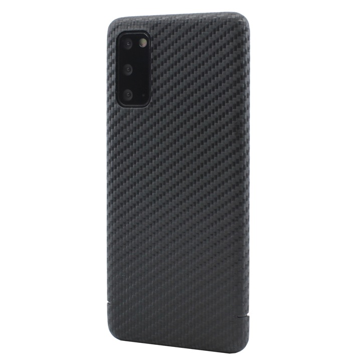 Husa Premium de Carbon NEVOX Samsung Galaxy S20 Black