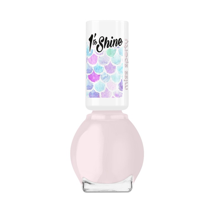 Lac de unghii Miss Sporty 1 Minute To Shine 020 Mother Of Pearl, 7 ml