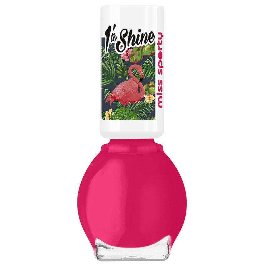 Lac de unghii Miss Sporty 1 Minute To Shine 150 Pink Flamingo, 7 ml
