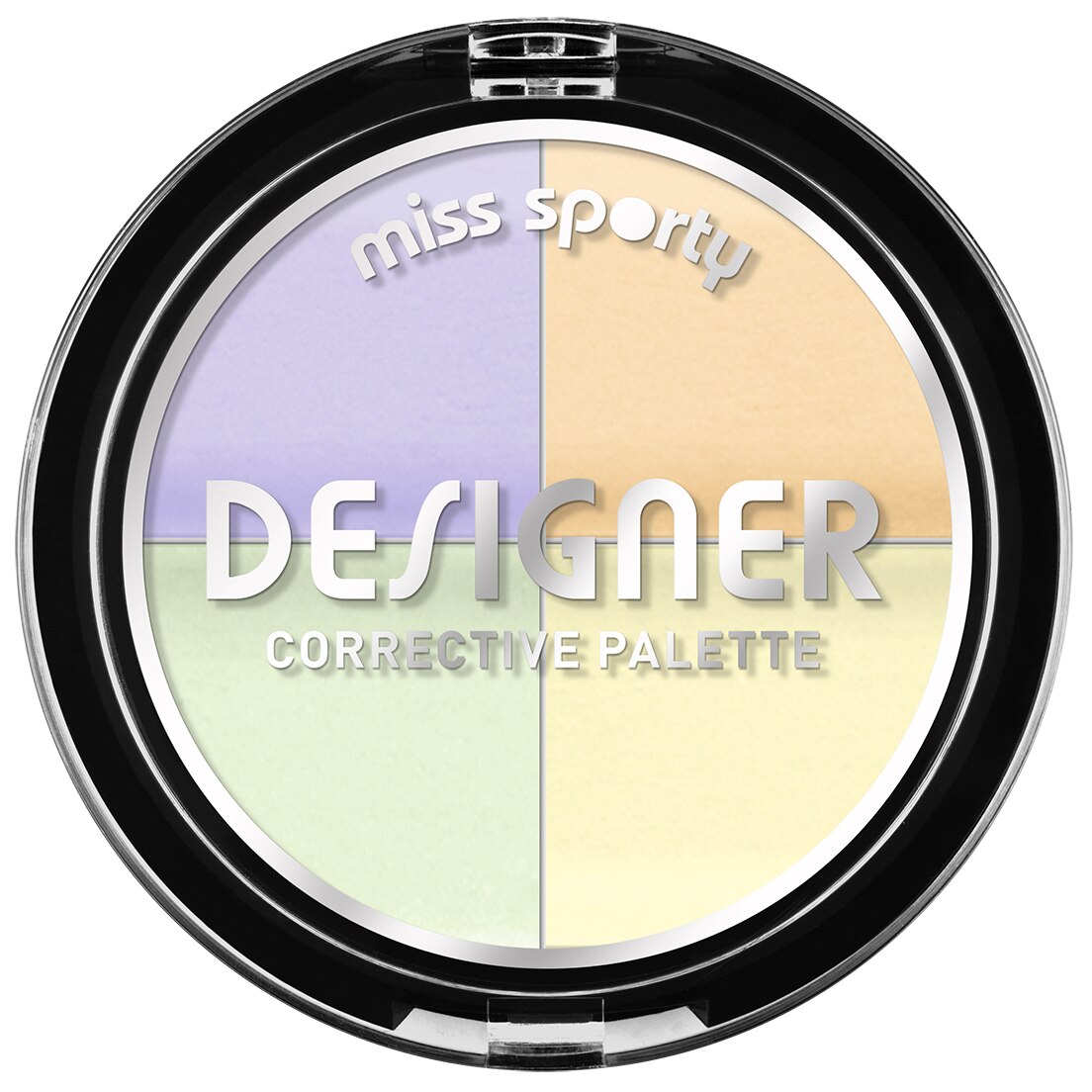 Paleta corectoare Miss Sporty Designer Corrective Palette, 9 g