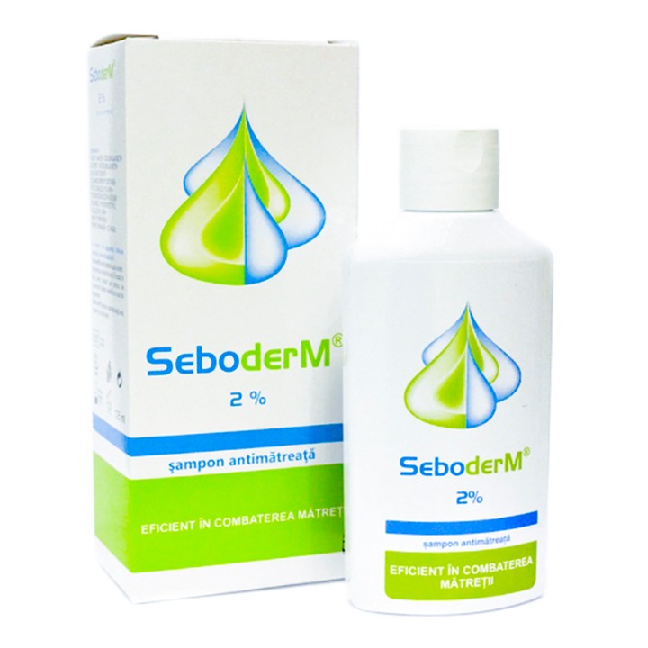 Шампоан Seboderm, Кетоконазол 2%, 125 мл