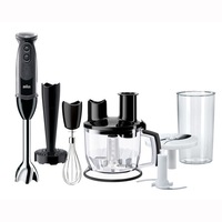 Mixer vertical Braun Multiquick MQ5277 Vario, 1000 W, Pahar 0.6l, Procesor 1.5l, 21 viteze+ Turbo, Negru Premium