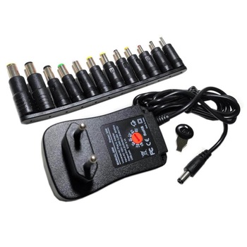 Adaptor de comutatie universal Easyday, AC/DC, LED, 30W, 13 mufe, 3V-12V, Cablu 1.45m, Negru Adaptor de comutatie universal Easyday, AC/DC, LED, 30W, 13 mufe, 3V-12V, Cablu 1.45m, Negru