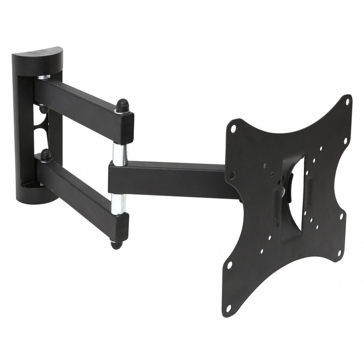 Suport TV, Omega Bracket, Max Vesa 200 Full Motion Fir Negru