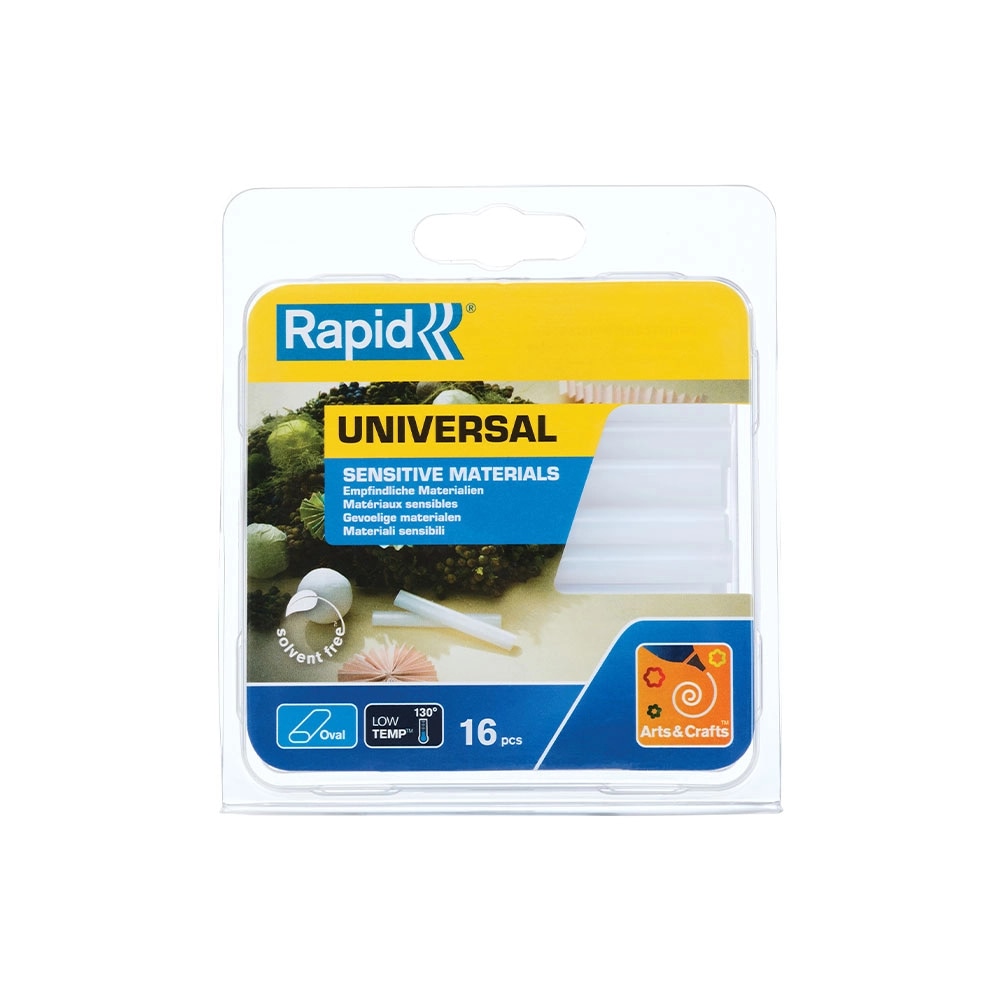 Batoane lipici Rapid Oval 9mmx94mm, universal, 125g, blister