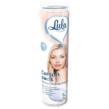 Discuri Demachiante Lula, Bumbac, 120 Buc/Set Discuri Demachiante Lula, Bumbac, 120 Buc/Set