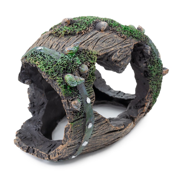 Dekor Terrárium, Törött hordó, 14cm