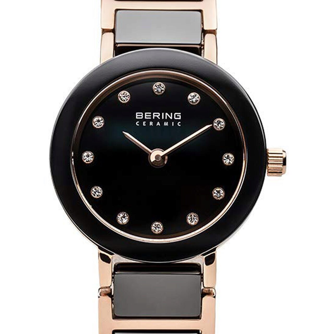 Ceas de dama Bering 11422-746, 22mm, 5ATM, Auriu