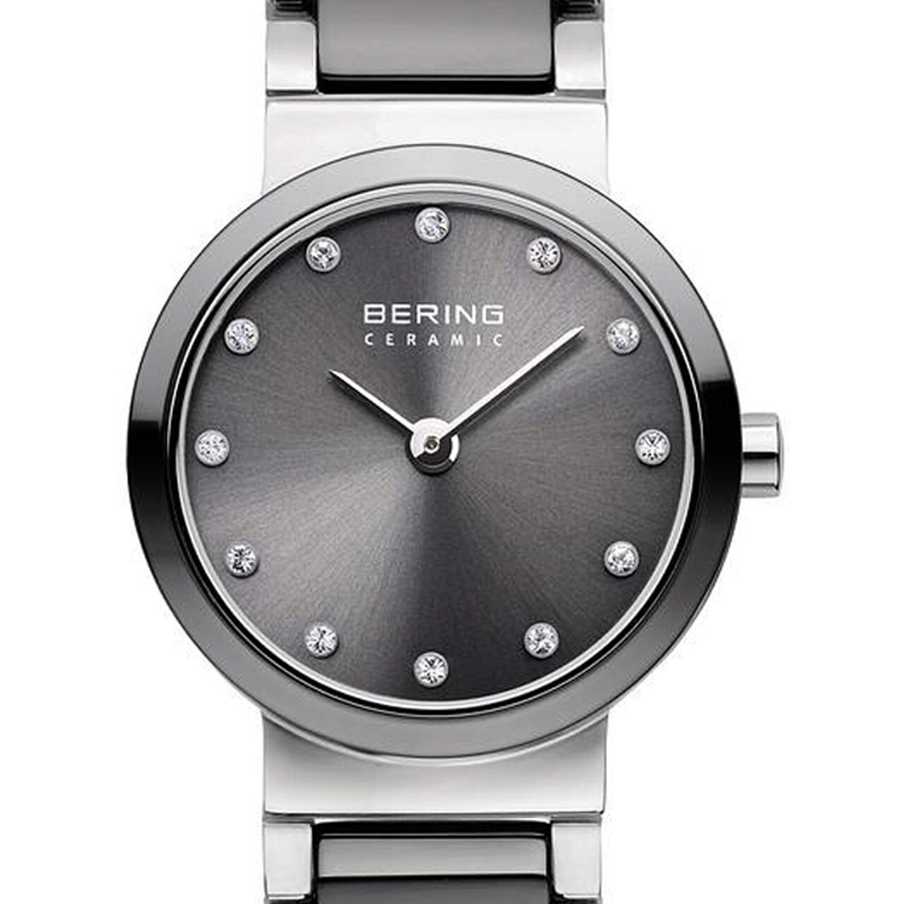 Ceas de dama Bering 10725-783, 25mm, 5ATM, Argintiu