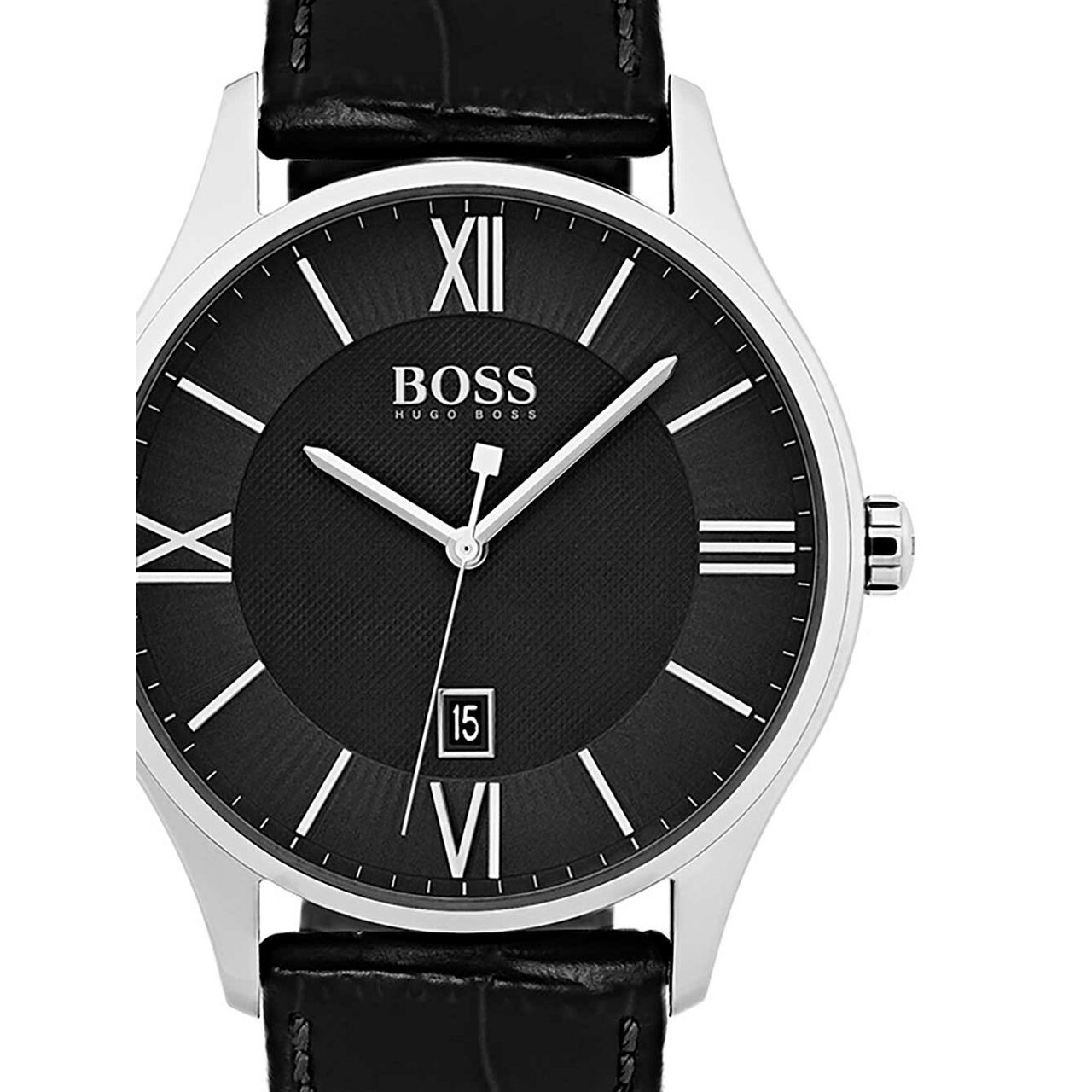 Ceas barbatesc Hugo Boss 1513485 Governor, 44mm, 3ATM, Argintiu