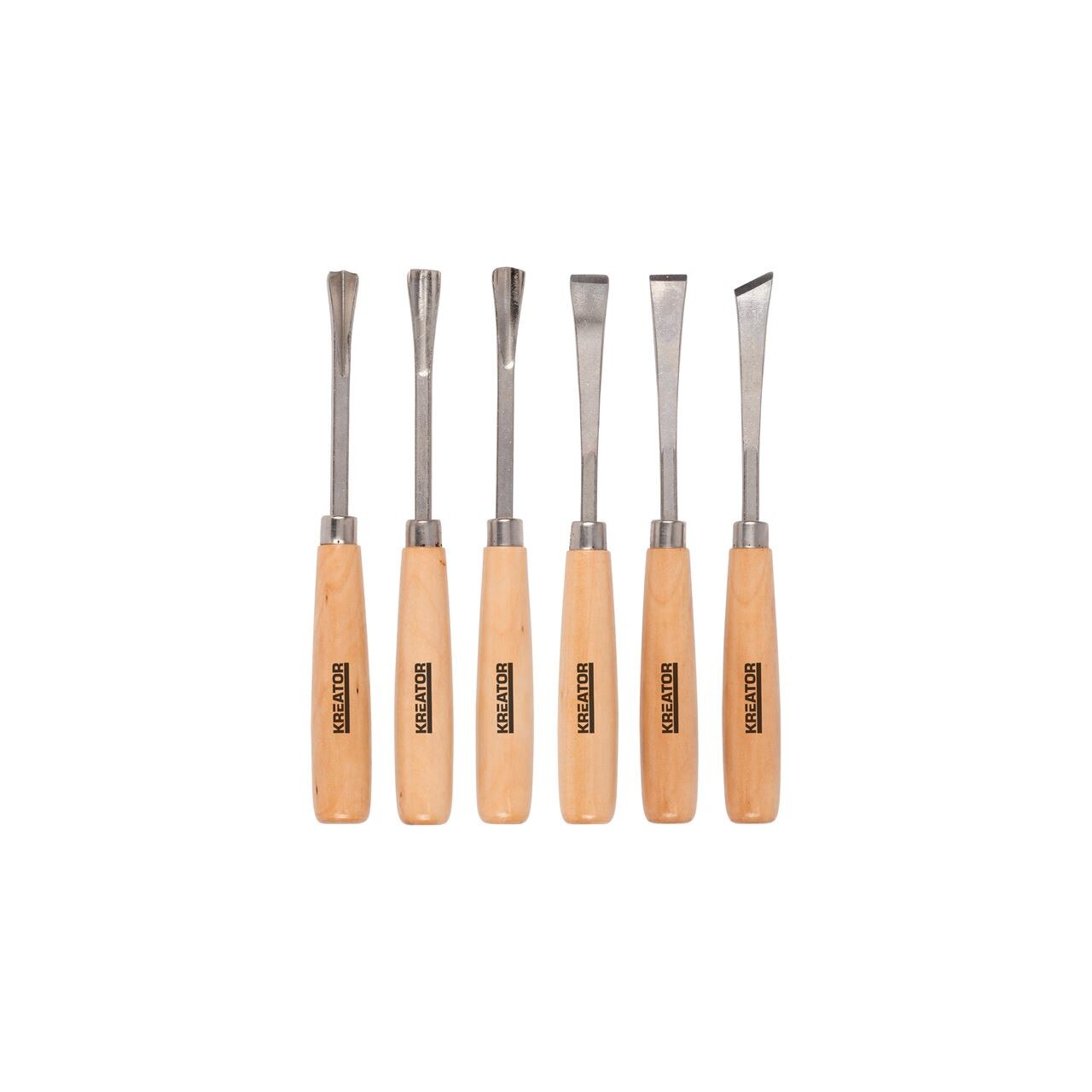 Set dalti pentru lemn, HBM, 6 piese