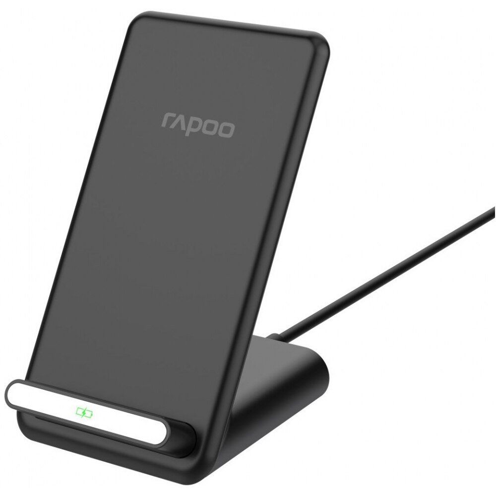 Incarcator wireless Smartphones RAPOO XC210, Qi, 7.5/10W, Negru