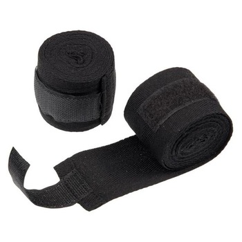 Set 2 bandaje box Felis, Prindere velcro, 5x250 cm, Negru Set 2 bandaje box Felis, Prindere velcro, 5x250 cm, Negru