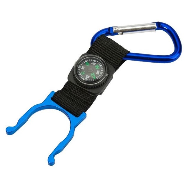 Breloc cu busola Felis, 3 in 1, 13x3,5 cm, Rosu