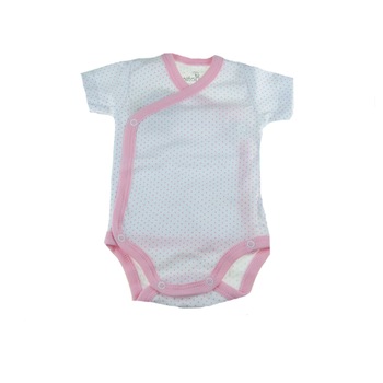Body cu maneca scurta fete Model 10 MS M10MS-A3, Alb Body cu maneca scurta fete Model 10 MS M10MS-A3, Alb