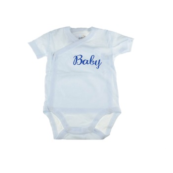 Body cu maneca scurta baieti Pifou Model 10 MS M10MS-7A, Alb, 56 Body cu maneca scurta baieti Pifou Model 10 MS M10MS-7A, Alb, 56