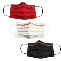 set 3 masti reutilizabile 2 straturi 100 bumbac ajustabile cu clema multicolore cu ornament aplicat imagen 7_0_
0