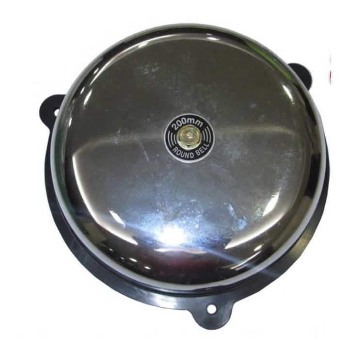 Алармен, Механичен звънец, UC4, 12V, Ф75mm, Сив