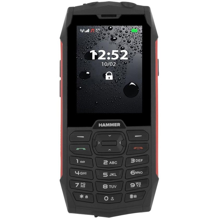 Telefon mobil MyPhone Hammer 4, Dual SIM, Red