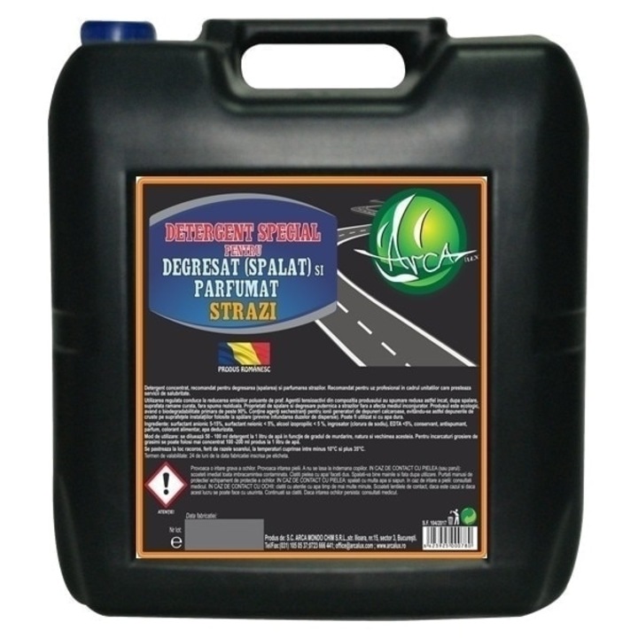 Detergent pentru spalat strazi cu Clor , Bidon 20 kg