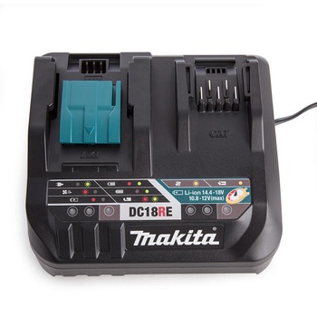 Incarcator LI-ION 10.8V si 18V Makita DC18RE 198720-9 doua porturi Incarcator LI-ION 10.8V si 18V Makita DC18RE 198720-9 doua porturi